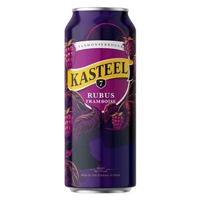 KASTEEL RUBUS FRAMB BLIK 24x50cl
