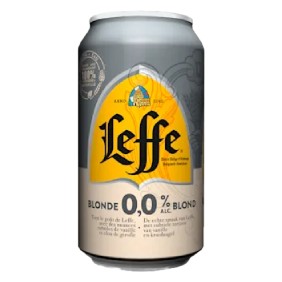 LEFFE BLOND 0'0% BLIK 24x33cl