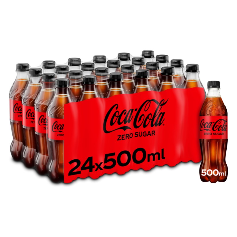 COCA ZERO PET 24x50cl