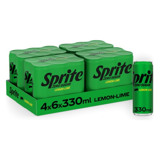 SPRITE ZERO BLIK 24x33cl