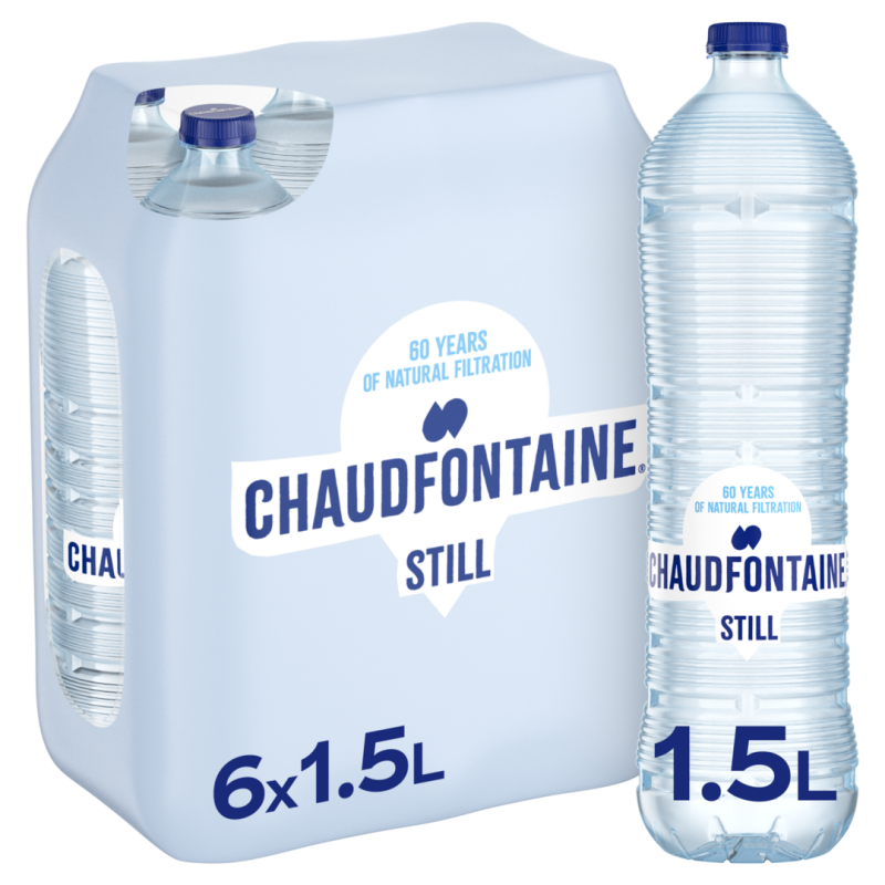 CHAUDFONTAINE THERMALE 6x1.5L PET